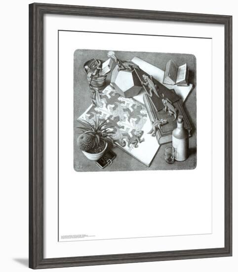 Reptiles-M^ C^ Escher-Framed Art Print