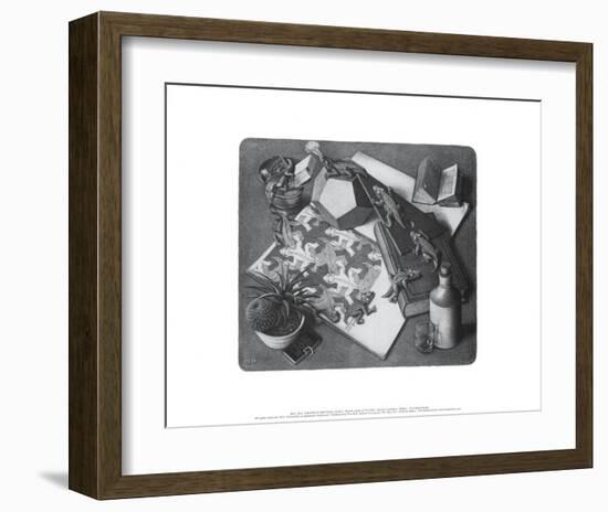 Reptiles-M^ C^ Escher-Framed Art Print