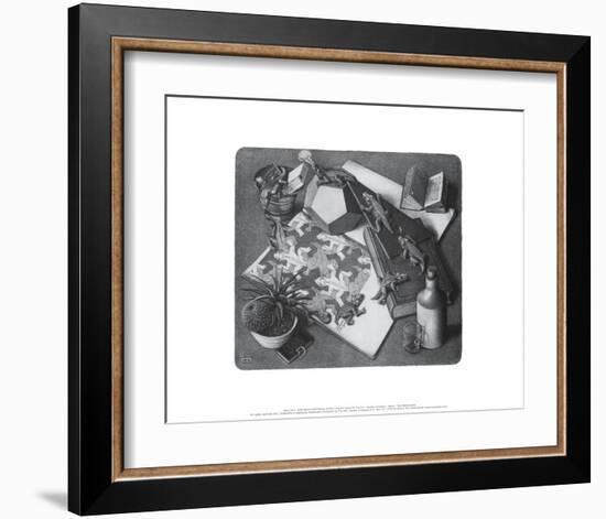 Reptiles-M^ C^ Escher-Framed Art Print