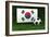 Republic of Korea Soccer-badboo-Framed Art Print