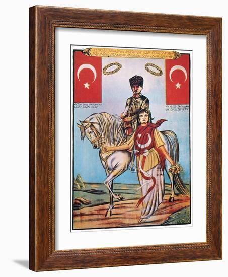 Republic Of Turkey: Poster-null-Framed Giclee Print