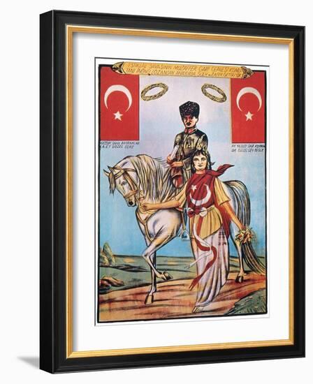 Republic Of Turkey: Poster-null-Framed Giclee Print