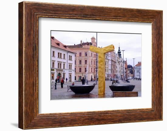 Republic Square, Pilsen (Plzen), West Bohemia, Czech Republic, Europe-Carlo Morucchio-Framed Photographic Print