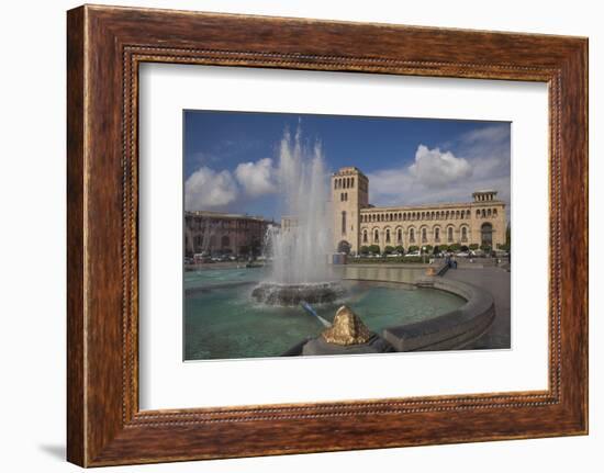 Republic Square, Yerevan, Armenia, Central Asia, Asia-Jane Sweeney-Framed Photographic Print