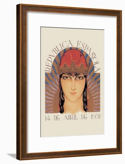 Republica Espanola-null-Framed Art Print