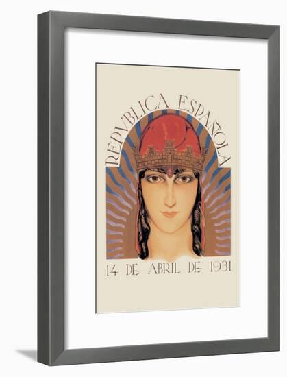 Republica Espanola-null-Framed Art Print