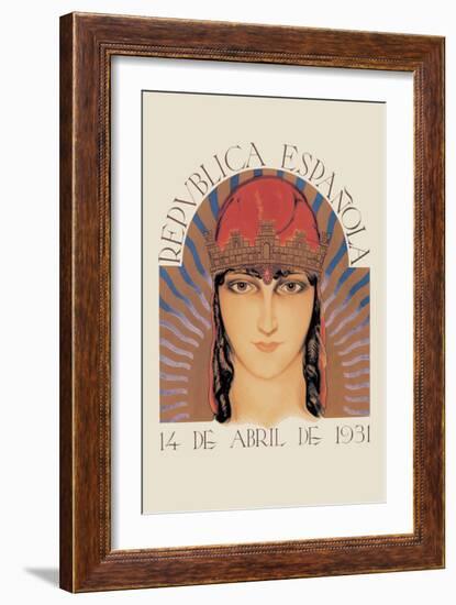 Republica Espanola-null-Framed Art Print