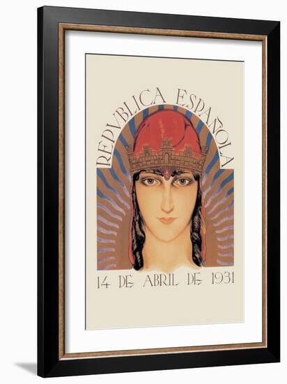 Republica Espanola-null-Framed Art Print