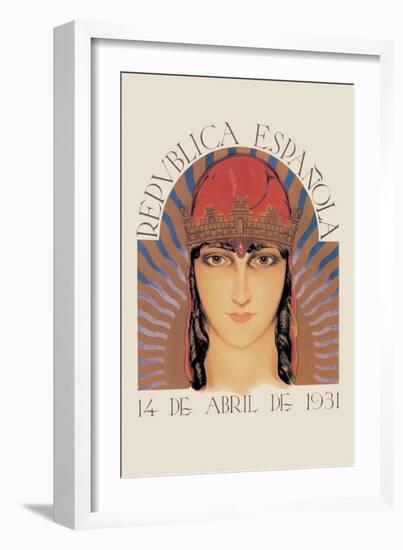 Republica Espanola-null-Framed Art Print