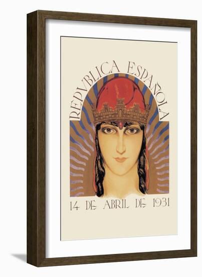 Republica Espanola-null-Framed Art Print