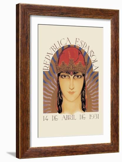 Republica Espanola-null-Framed Art Print