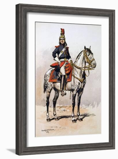 Republican Guard, 1871-A Lemercier-Framed Giclee Print