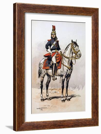 Republican Guard, 1871-A Lemercier-Framed Giclee Print