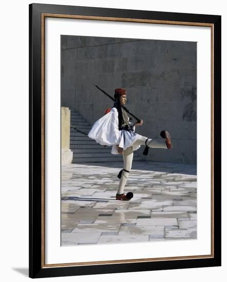 Republican Guard, Parliament, Syntagma, Athens, Greece-Christopher Rennie-Framed Photographic Print