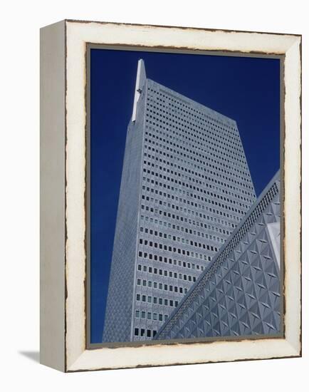 Republican National Bank and City Skyline Dallas, Texas-Joe Scherschel-Framed Premier Image Canvas