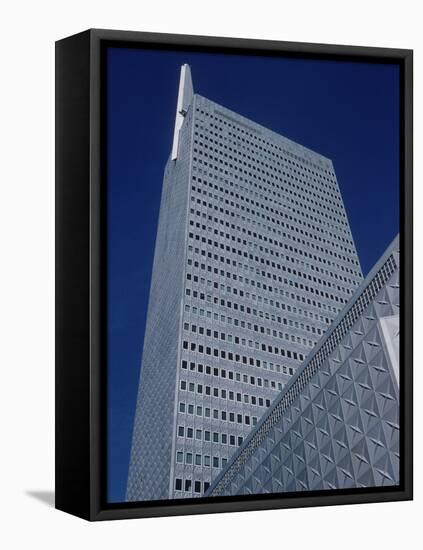 Republican National Bank and City Skyline Dallas, Texas-Joe Scherschel-Framed Premier Image Canvas