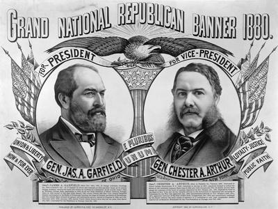 Republican Presidential Ticket of 1880 Giclee Print | Art.com
