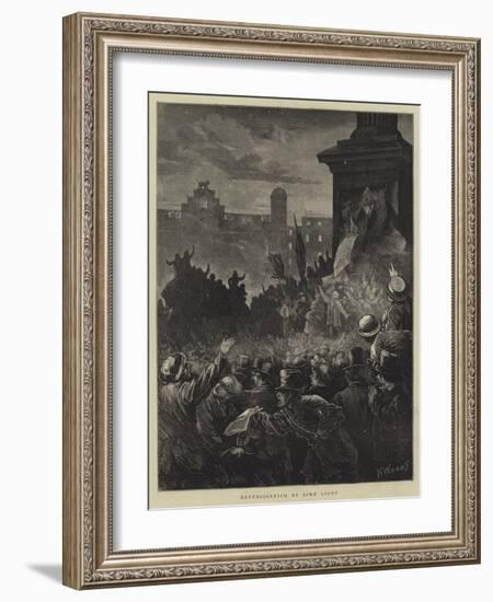 Republicanism by Lime Light-Henry Woods-Framed Giclee Print