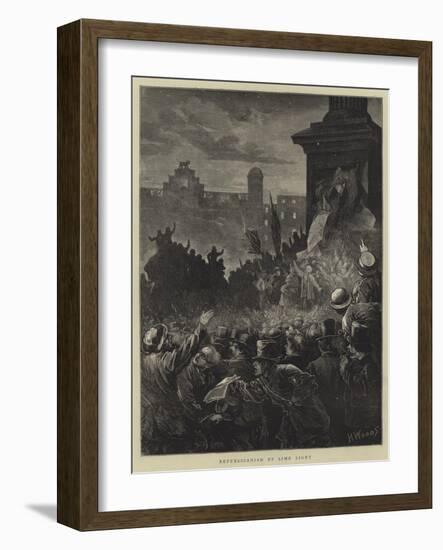 Republicanism by Lime Light-Henry Woods-Framed Giclee Print