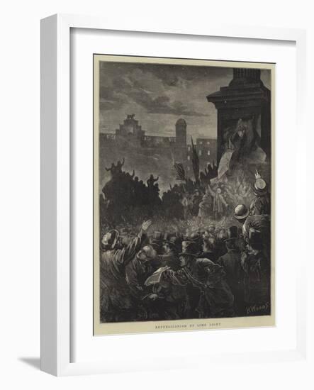 Republicanism by Lime Light-Henry Woods-Framed Giclee Print