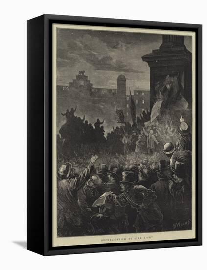 Republicanism by Lime Light-Henry Woods-Framed Premier Image Canvas