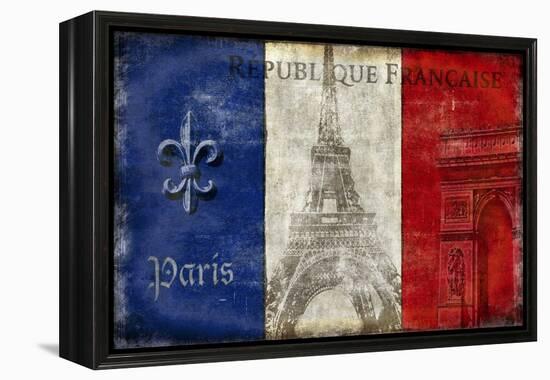 Republique Francaise-Luke Wilson-Framed Stretched Canvas