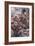 Repulsing a Frontal Attack with Rifle and Bayonet-Cyrus Cuneo-Framed Giclee Print