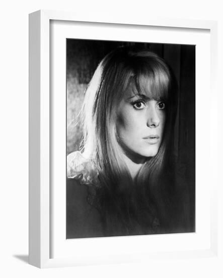 Repulsion, Catherine Deneuve, 1965-null-Framed Photo