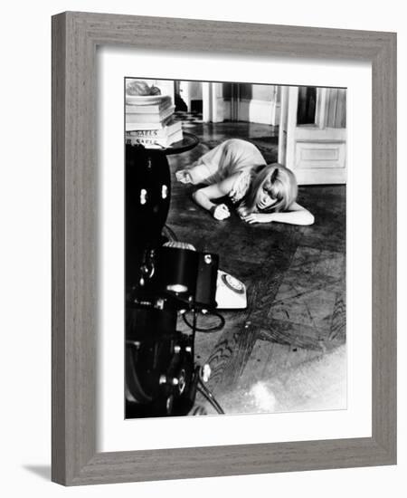 Repulsion, Catherine Deneuve, 1965-null-Framed Photo