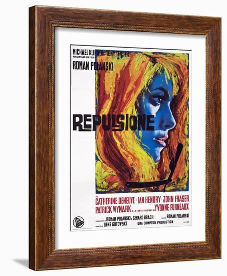 Repulsion-null-Framed Art Print