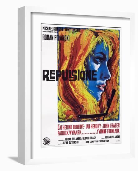 Repulsion-null-Framed Art Print