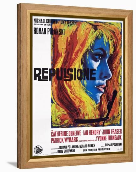 Repulsion-null-Framed Stretched Canvas