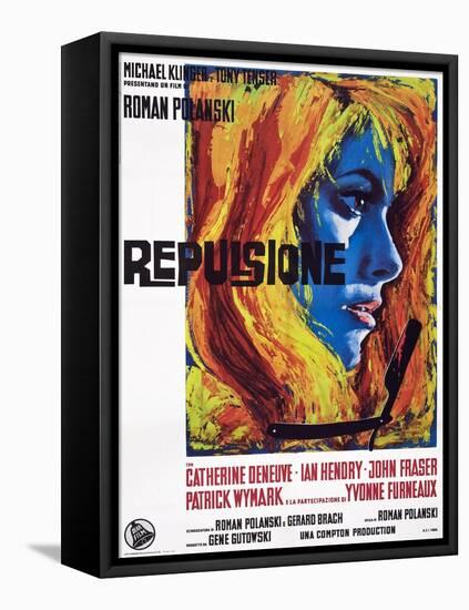 Repulsion-null-Framed Stretched Canvas