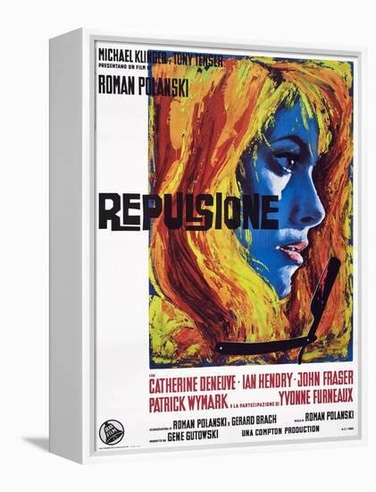 Repulsion-null-Framed Stretched Canvas