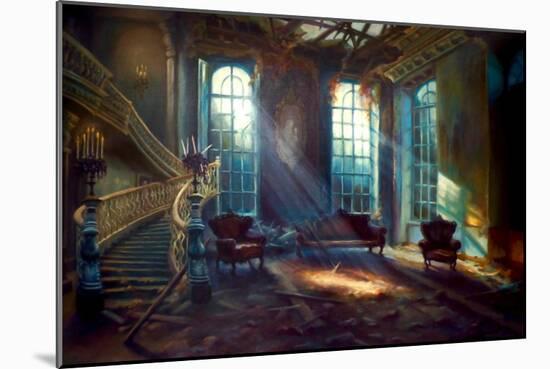 Requiem from the Shadows, 2022, (oil on canvas)-Lee Campbell-Mounted Giclee Print