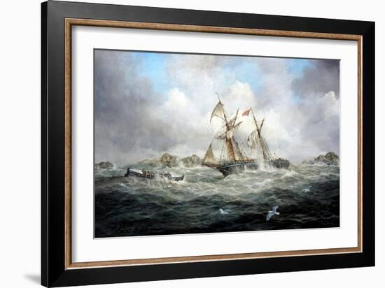 Rescue At Last-Richard Willis-Framed Giclee Print