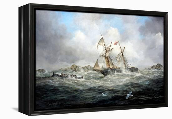 Rescue At Last-Richard Willis-Framed Premier Image Canvas