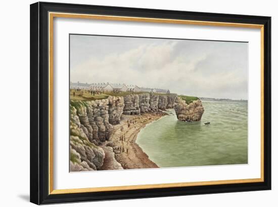 Rescue Near Souter Point, 1896-James Henry Cleet-Framed Giclee Print