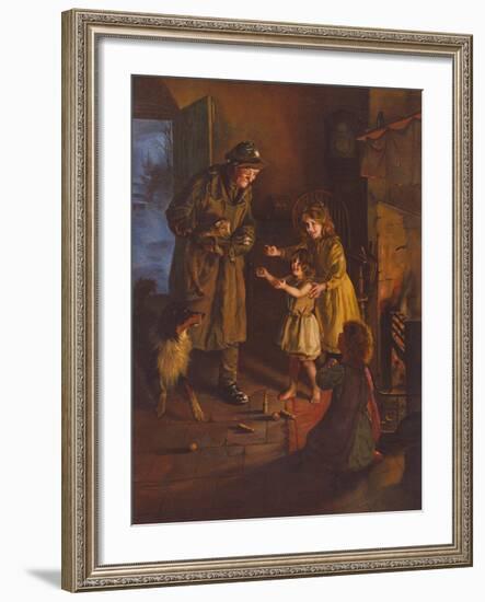 Rescued-Arthur Elsley-Framed Premium Giclee Print