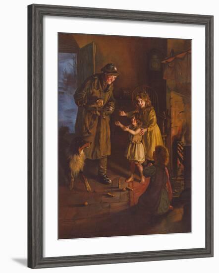 Rescued-Arthur Elsley-Framed Premium Giclee Print