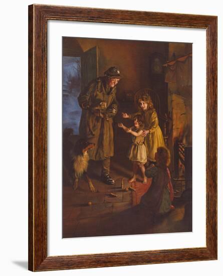 Rescued-Arthur Elsley-Framed Premium Giclee Print