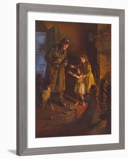 Rescued-Arthur Elsley-Framed Premium Giclee Print