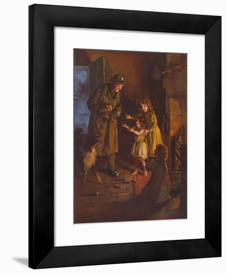 Rescued-Arthur Elsley-Framed Premium Giclee Print