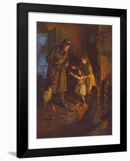 Rescued-Arthur Elsley-Framed Premium Giclee Print