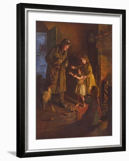 Rescued-Arthur Elsley-Framed Premium Giclee Print