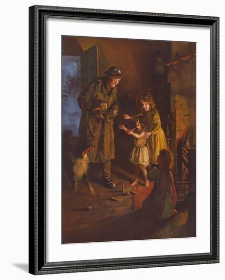 Rescued-Arthur Elsley-Framed Premium Giclee Print