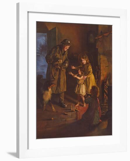 Rescued-Arthur Elsley-Framed Premium Giclee Print