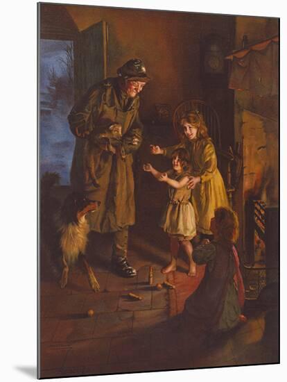 Rescued-Arthur Elsley-Mounted Premium Giclee Print