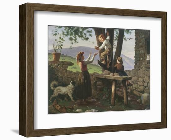 Rescuing the Birdsnest-Antonio Paoletti-Framed Giclee Print