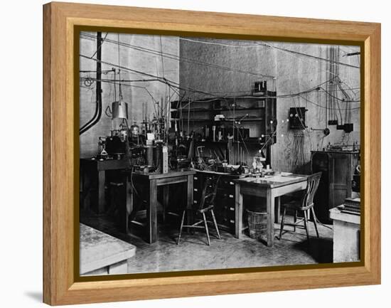 Research Laboratory of Ernest Rutherford at Cambridge-null-Framed Premier Image Canvas